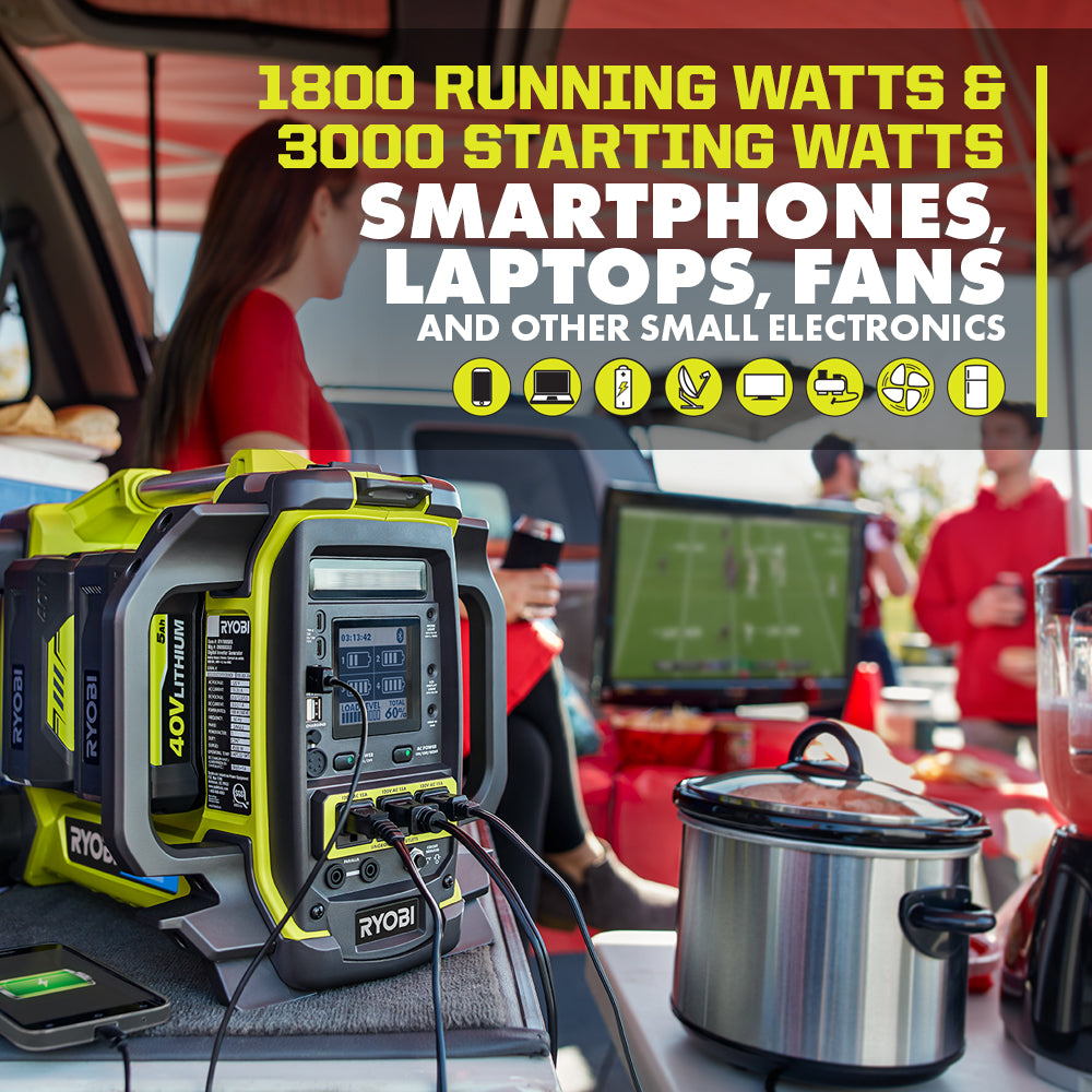 40V 1800-WATT POWER STATION | RYOBI
