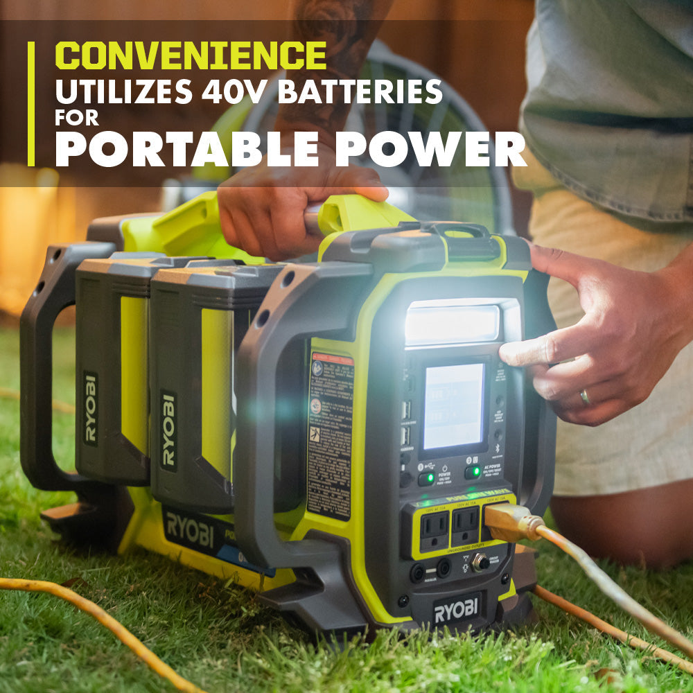 40V 1800-WATT POWER STATION | RYOBI