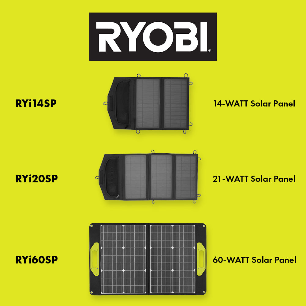 21-WATT FOLDABLE SOLAR PANEL | RYOBI