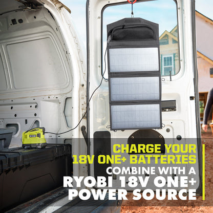 21-WATT FOLDABLE SOLAR PANEL | RYOBI