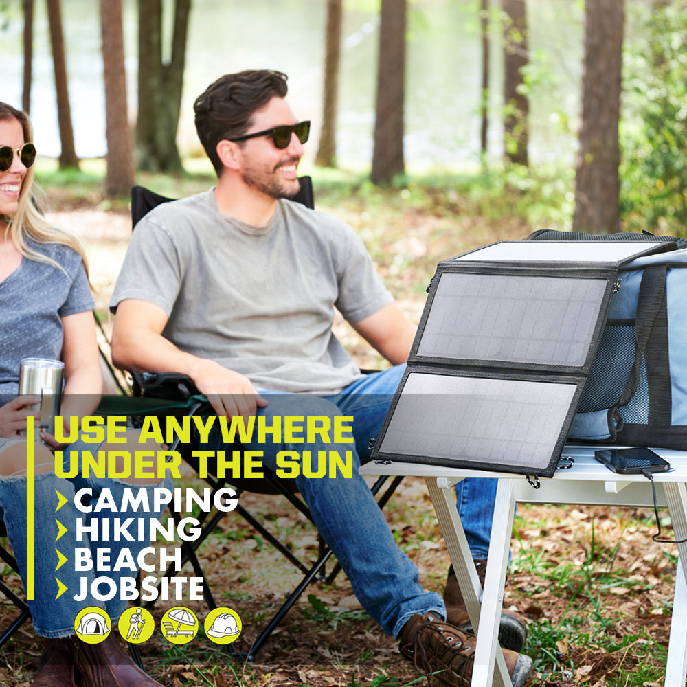21-WATT FOLDABLE SOLAR PANEL | RYOBI