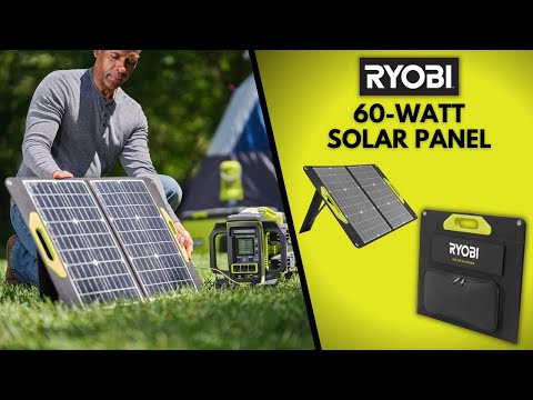 60-WATT FOLDABLE SOLAR PANEL | RYOBI