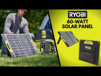 60-WATT FOLDABLE SOLAR PANEL | RYOBI