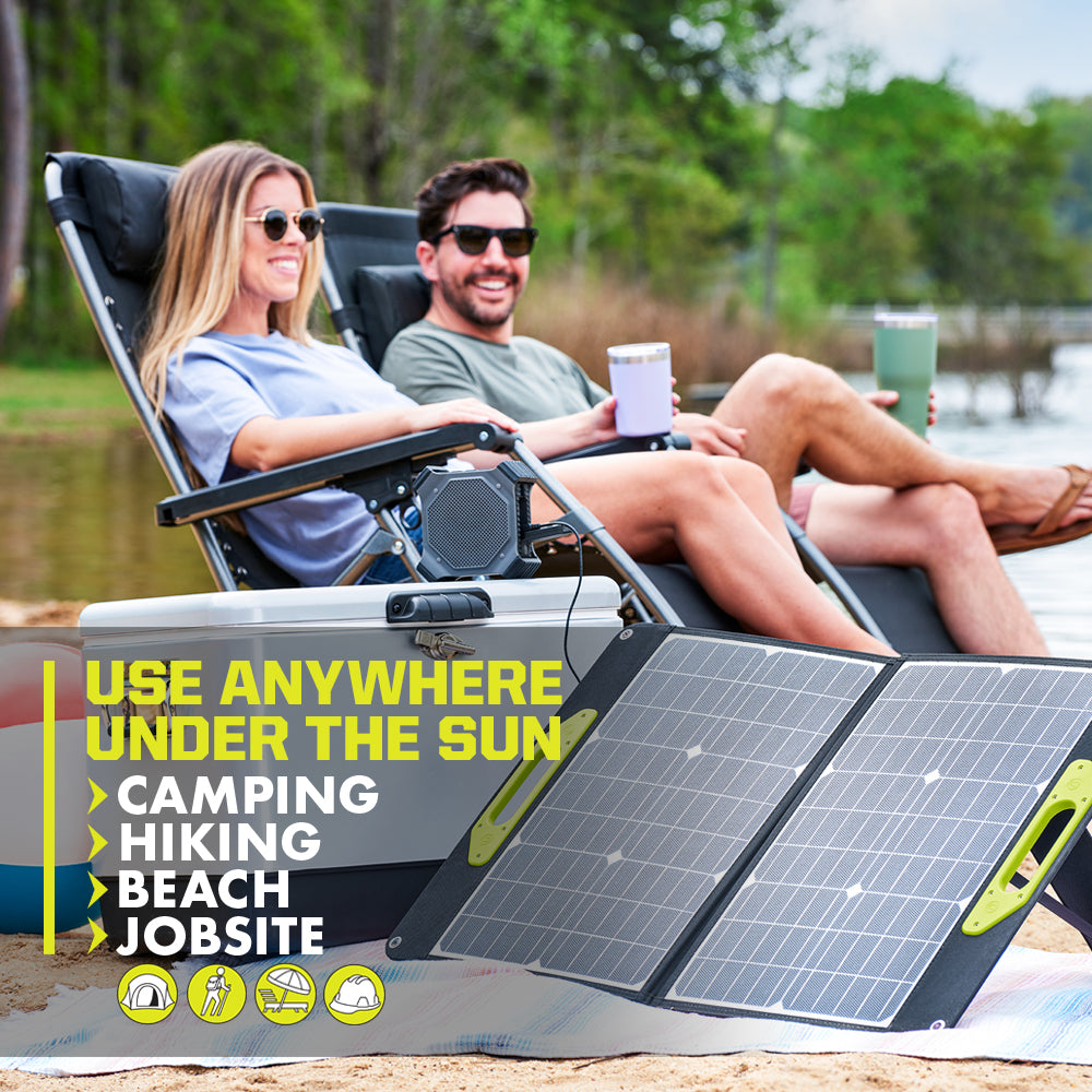 60-WATT FOLDABLE SOLAR PANEL | RYOBI