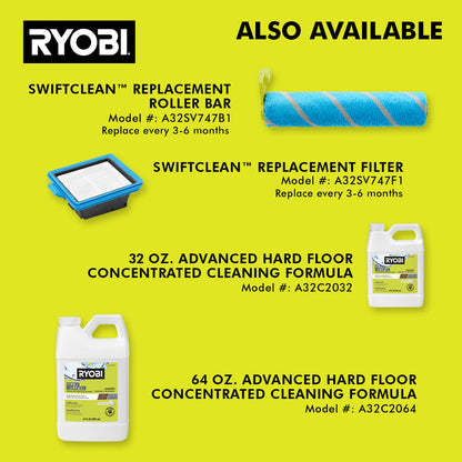 18V ONE+ HP SWIFTCLEAN WET/DRY STICK VACUUM | RYOBI