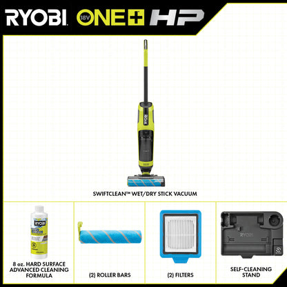 18V ONE+ HP SWIFTCLEAN WET/DRY STICK VACUUM | RYOBI