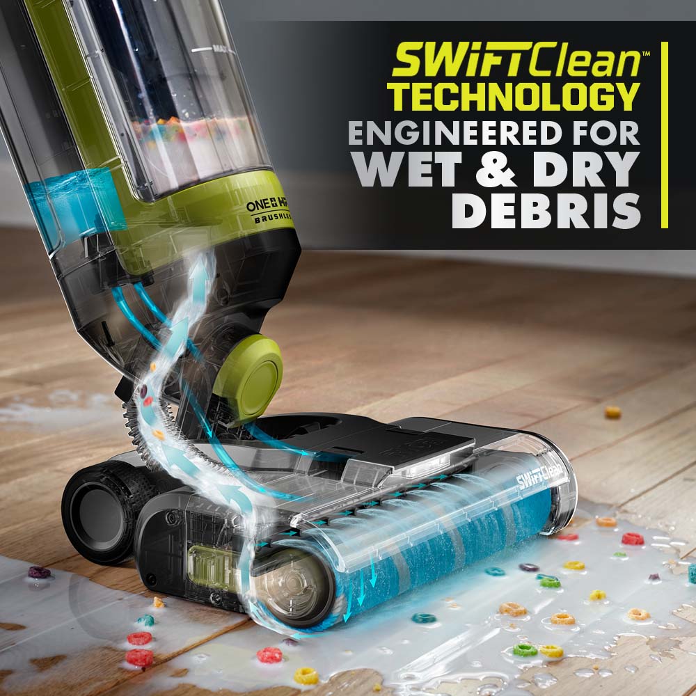 18V ONE+ HP SWIFTCLEAN WET/DRY STICK VACUUM KIT | RYOBI