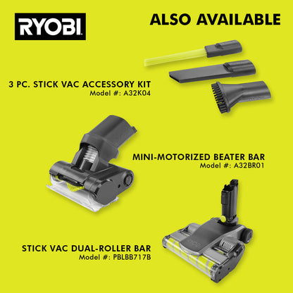 18V ONE+ STICK VACUUM KIT | RYOBI
