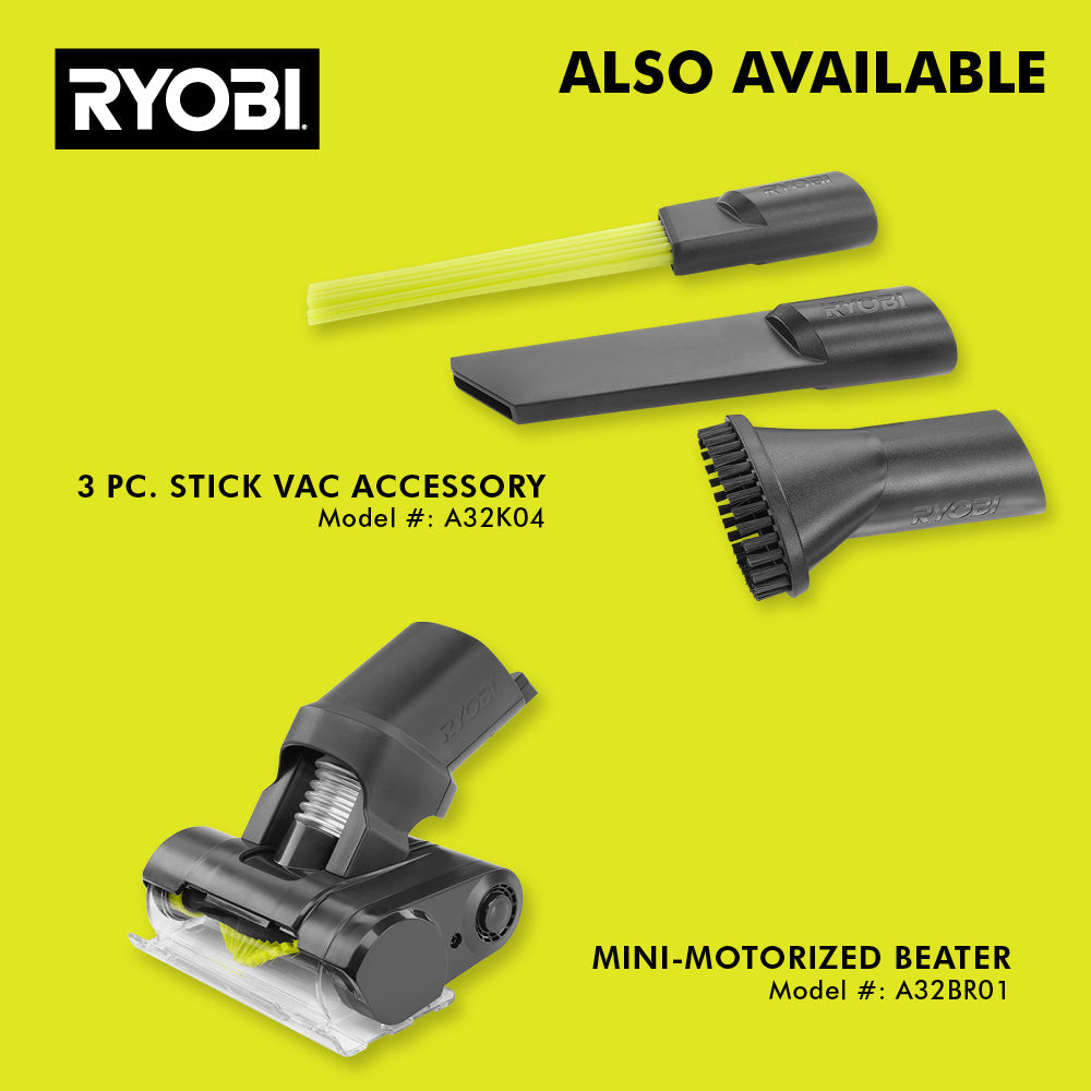 18V ONE+ POWERED BRUSH HAND VACUUM KIT | RYOBI