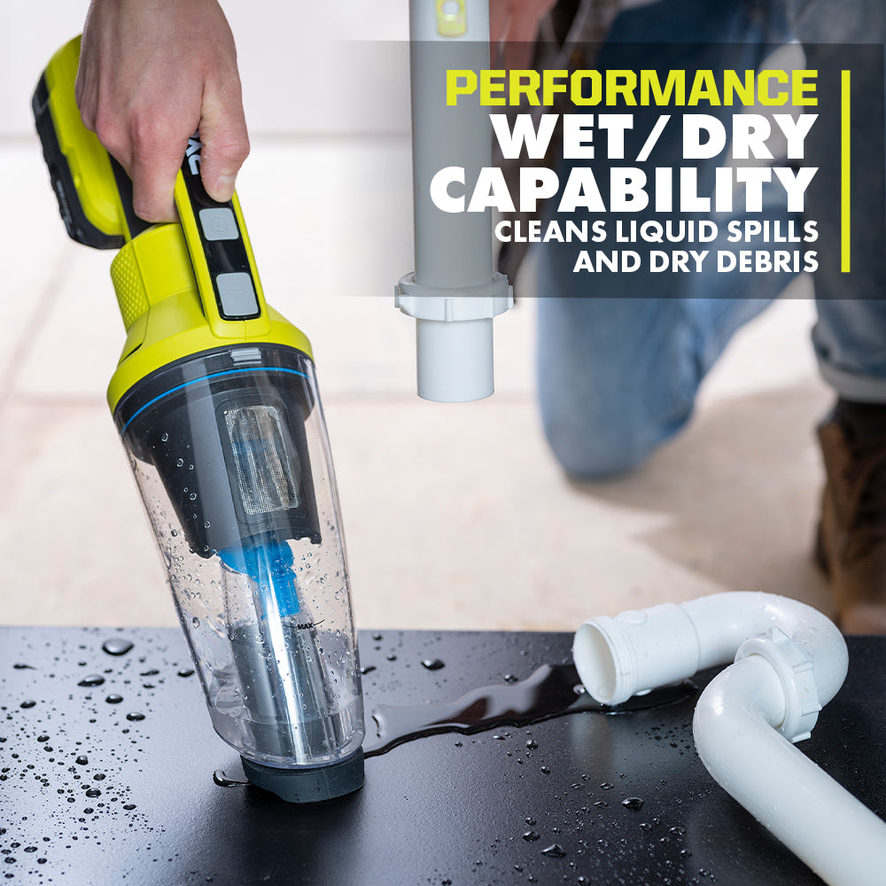 18V ONE+ WET/DRY HAND VACUUM | RYOBI