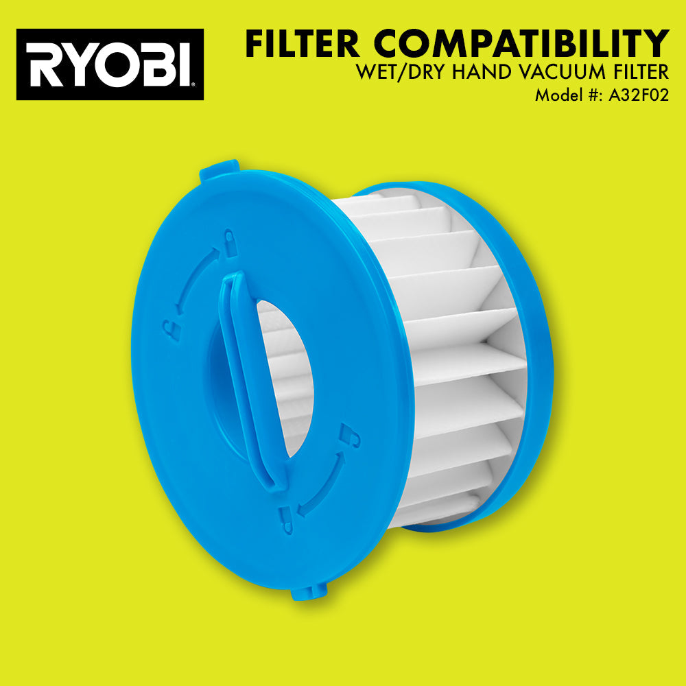 18V ONE+ WET/DRY HAND VACUUM | RYOBI