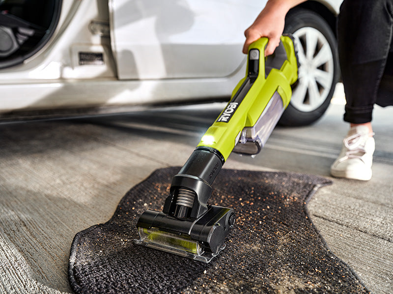 ONE+ 18V CORDLESS VACUUM CLEANER HANDHELD, HAND VACUUM WITH POWERED BRUSH (TOOL ONLY) | RYOBI