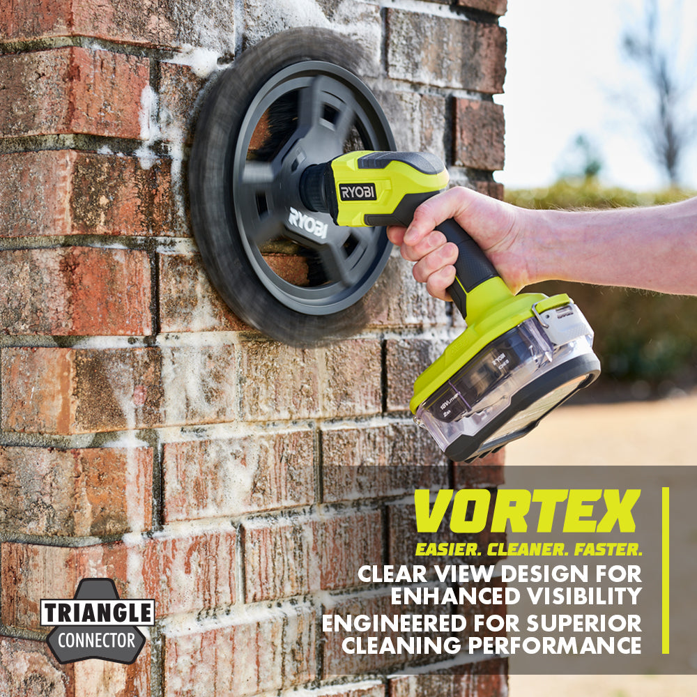 11″ VORTEX HARD BRISTLE BRUSH | RYOBI