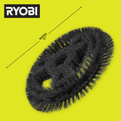 11″ VORTEX HARD BRISTLE BRUSH | RYOBI