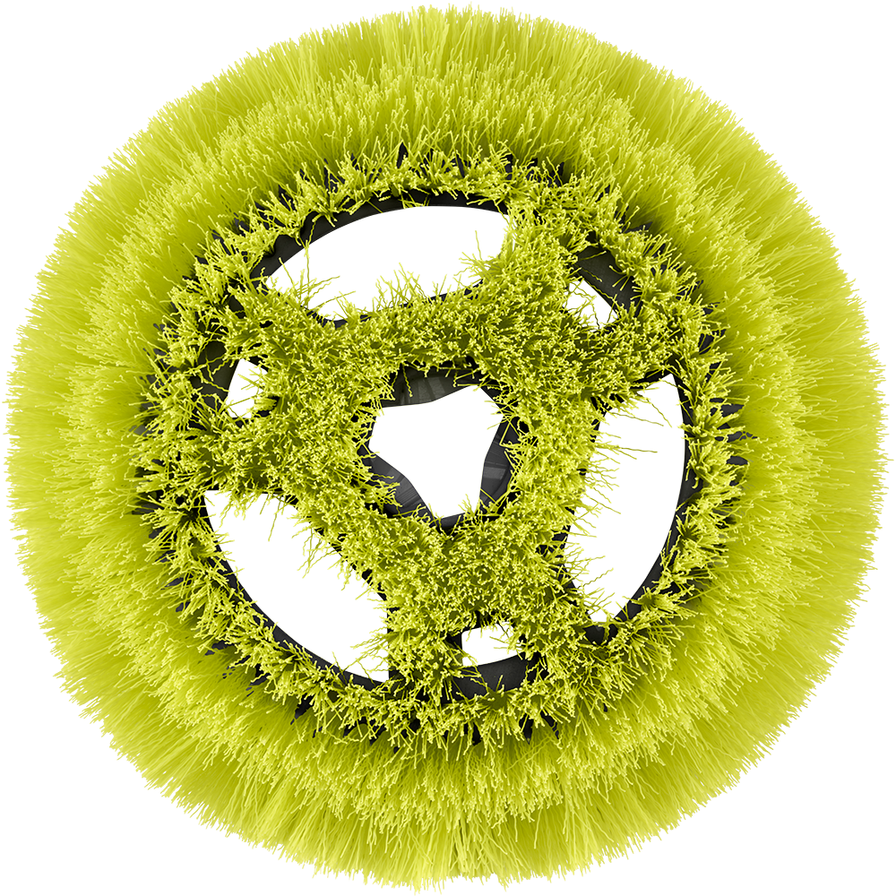 11″ VORTEX MEDIUM BRISTLE BRUSH | RYOBI