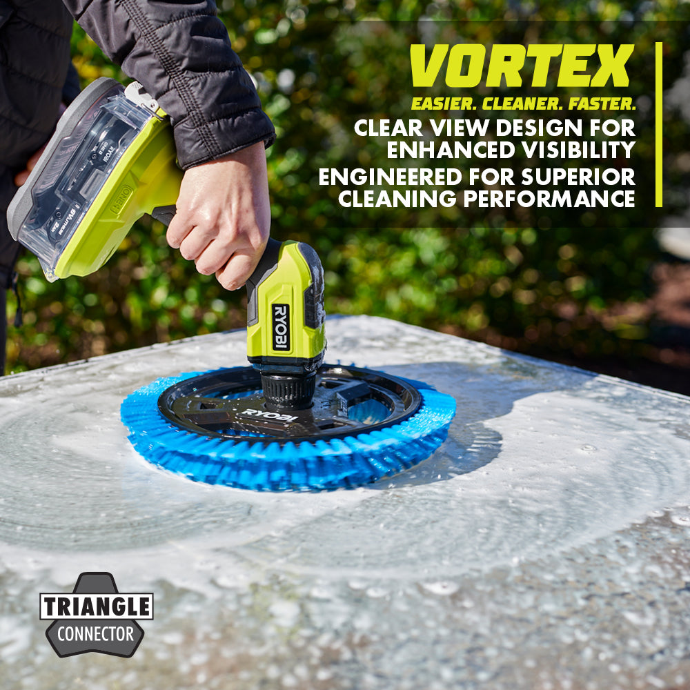 11″ VORTEX SOFT BRISTLE BRUSH | RYOBI