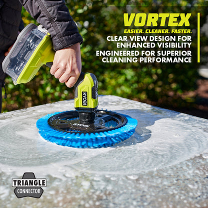 11″ VORTEX SOFT BRISTLE BRUSH | RYOBI