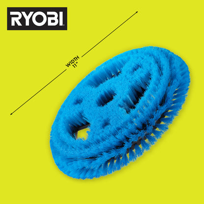 11″ VORTEX SOFT BRISTLE BRUSH | RYOBI