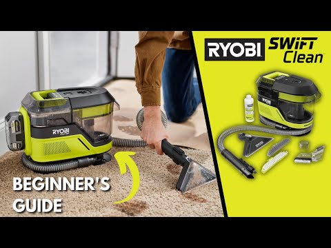 18V ONE+ HP SWIFTCLEAN MID-SIZE SPOT & CARPET CLEANER KIT | RYOBI