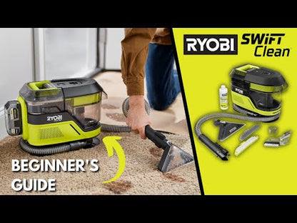 18V ONE+ HP SWIFTCLEAN MID-SIZE SPOT & CARPET CLEANER KIT | RYOBI