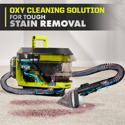 18V ONE+ HP SWIFTCLEAN MID-SIZE SPOT & CARPET CLEANER KIT | RYOBI