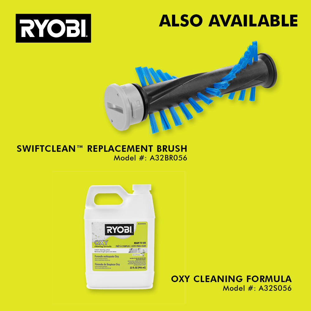 18V ONE+ SWIFTCLEAN SPOT CLEANER | RYOBI