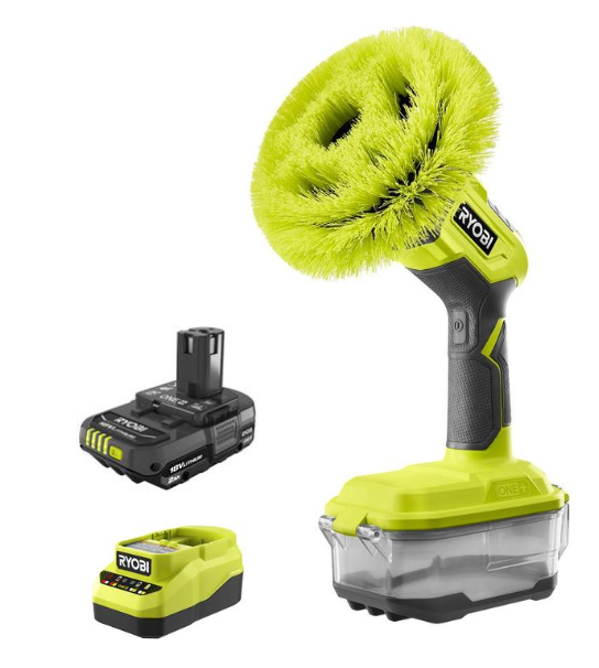 18V ONE+ VORTEX POWER SCRUBBER KIT | RYOBI