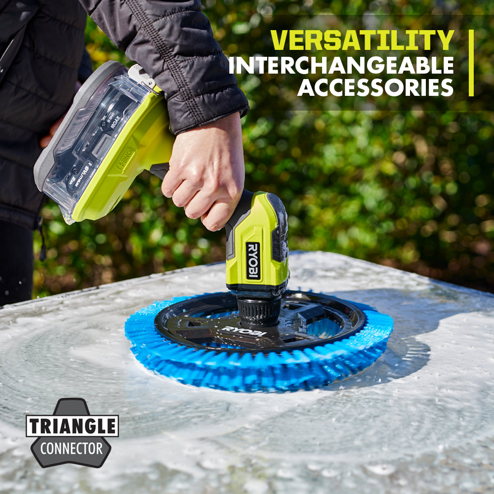 18V ONE+ VORTEX POWER SCRUBBER KIT | RYOBI