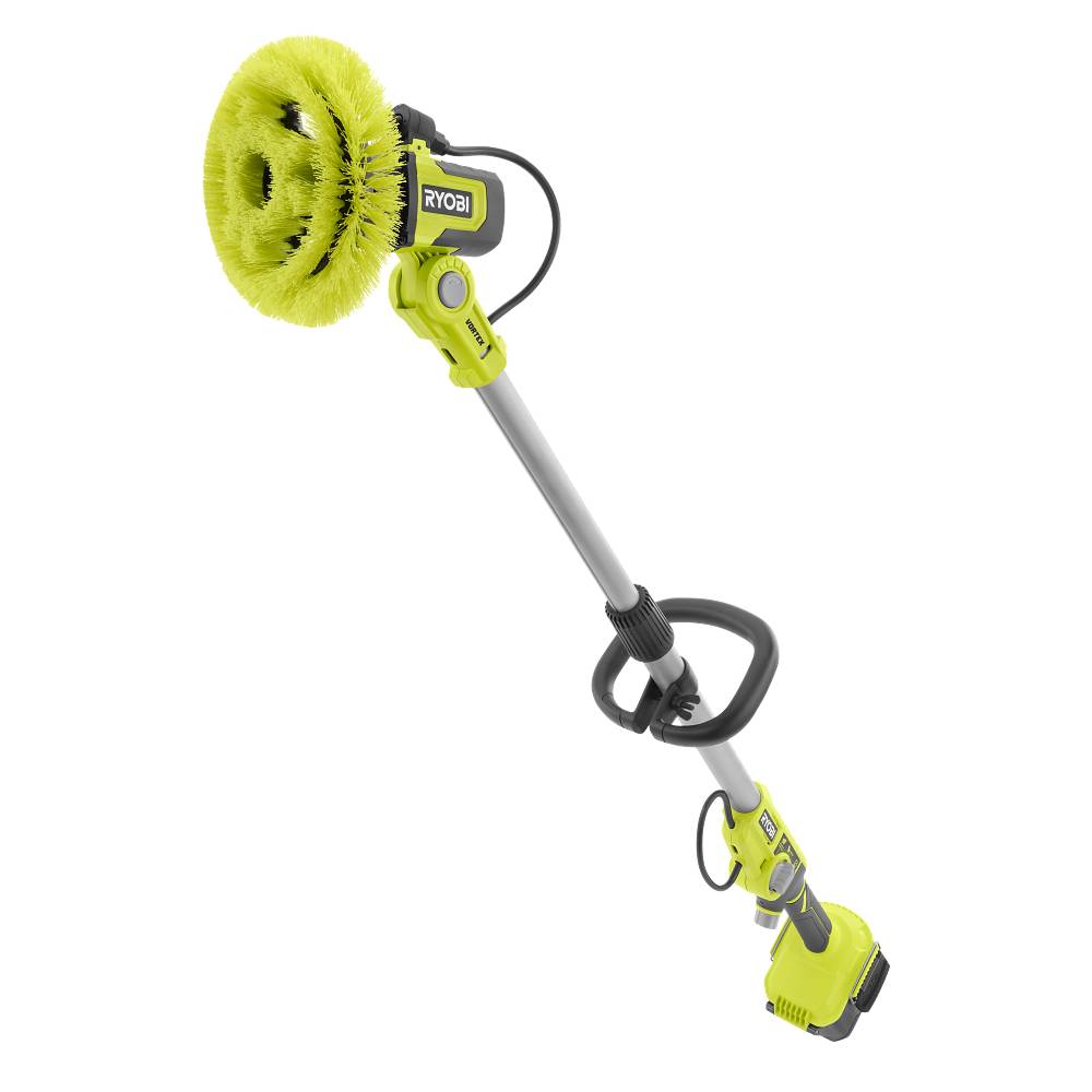 18V ONE+ VORTEX SOAP DISPENSING TELESCOPING SCRUBBER | RYOBI