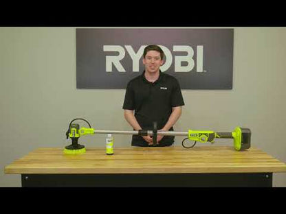 18V ONE+ VORTEX SOAP DISPENSING TELESCOPING SCRUBBER | RYOBI