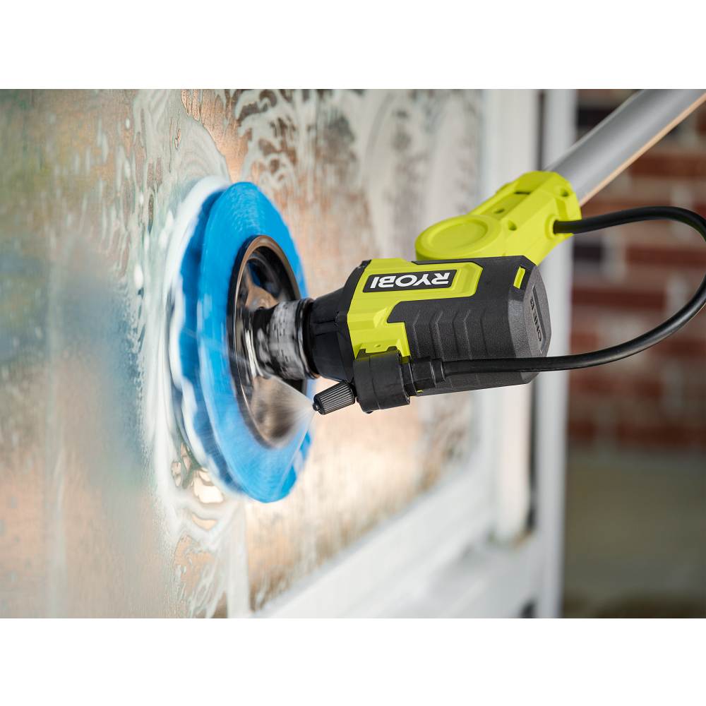 18V ONE+ VORTEX SOAP DISPENSING TELESCOPING SCRUBBER | RYOBI