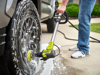 18V ONE+ VORTEX SOAP DISPENSING TELESCOPING SCRUBBER KIT | RYOBI