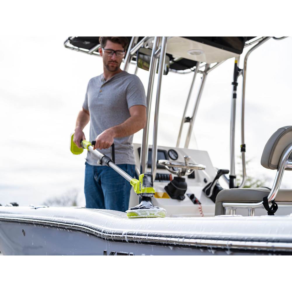 18V ONE+ VORTEX TELESCOPING POWER SCRUBBER | RYOBI