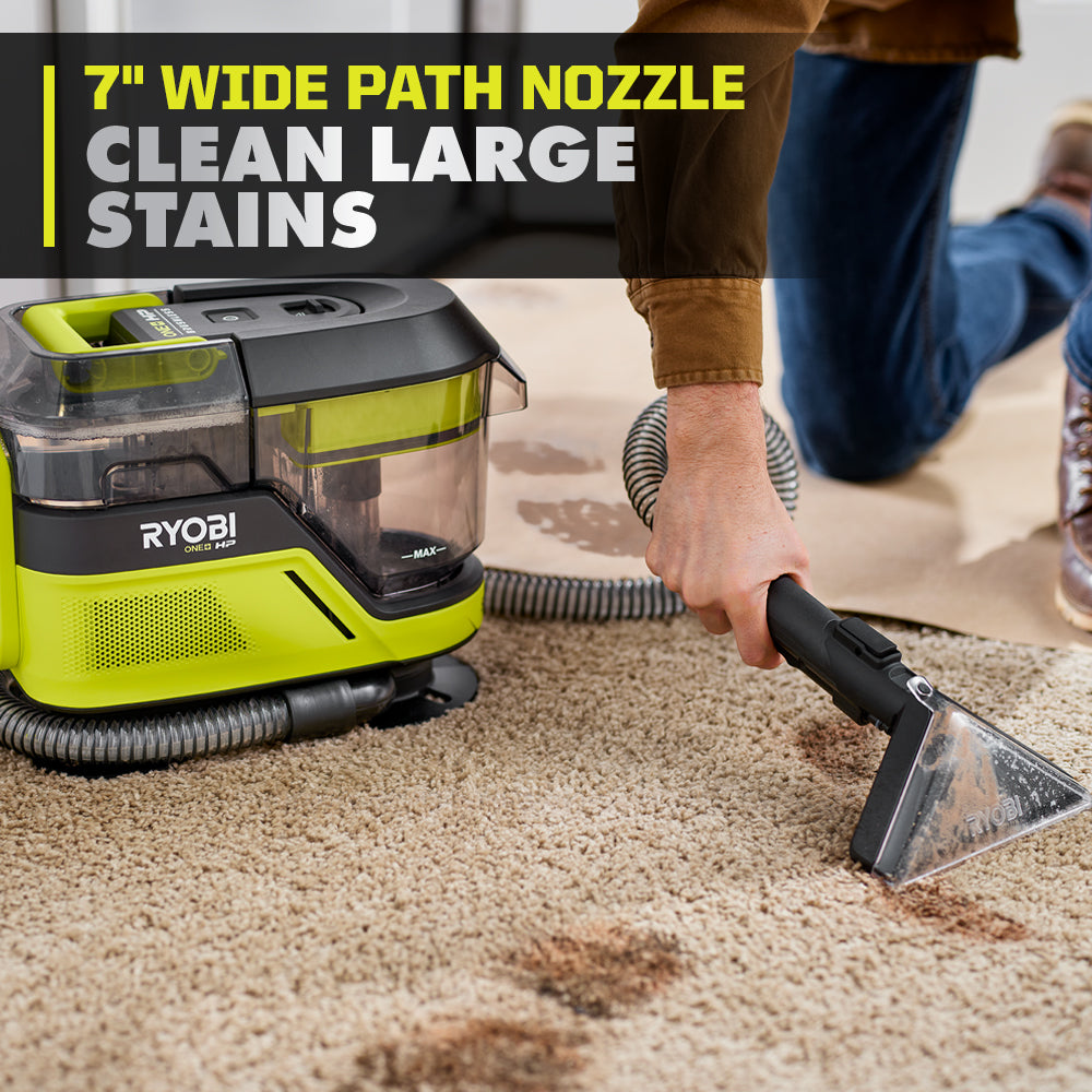 ONE+ HP 18V CORDLESS SWIFTCLEAN MID SIZE SPOT AND CARPET CLEANER MACHINE (TOOL ONLY) | RYOBI