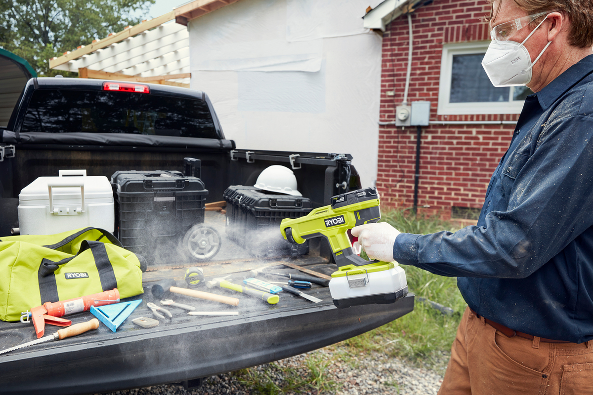 1 LITER REPLACEMENT TANK FOR THE 18V ONE+ HANDHELD ELECTROSTATIC SPRAYER | RYOBI