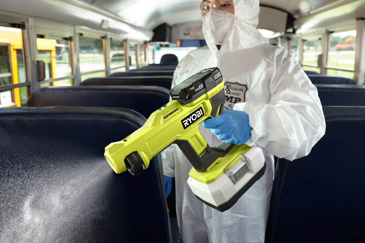 1 LITER REPLACEMENT TANK FOR THE 18V ONE+ HANDHELD ELECTROSTATIC SPRAYER | RYOBI
