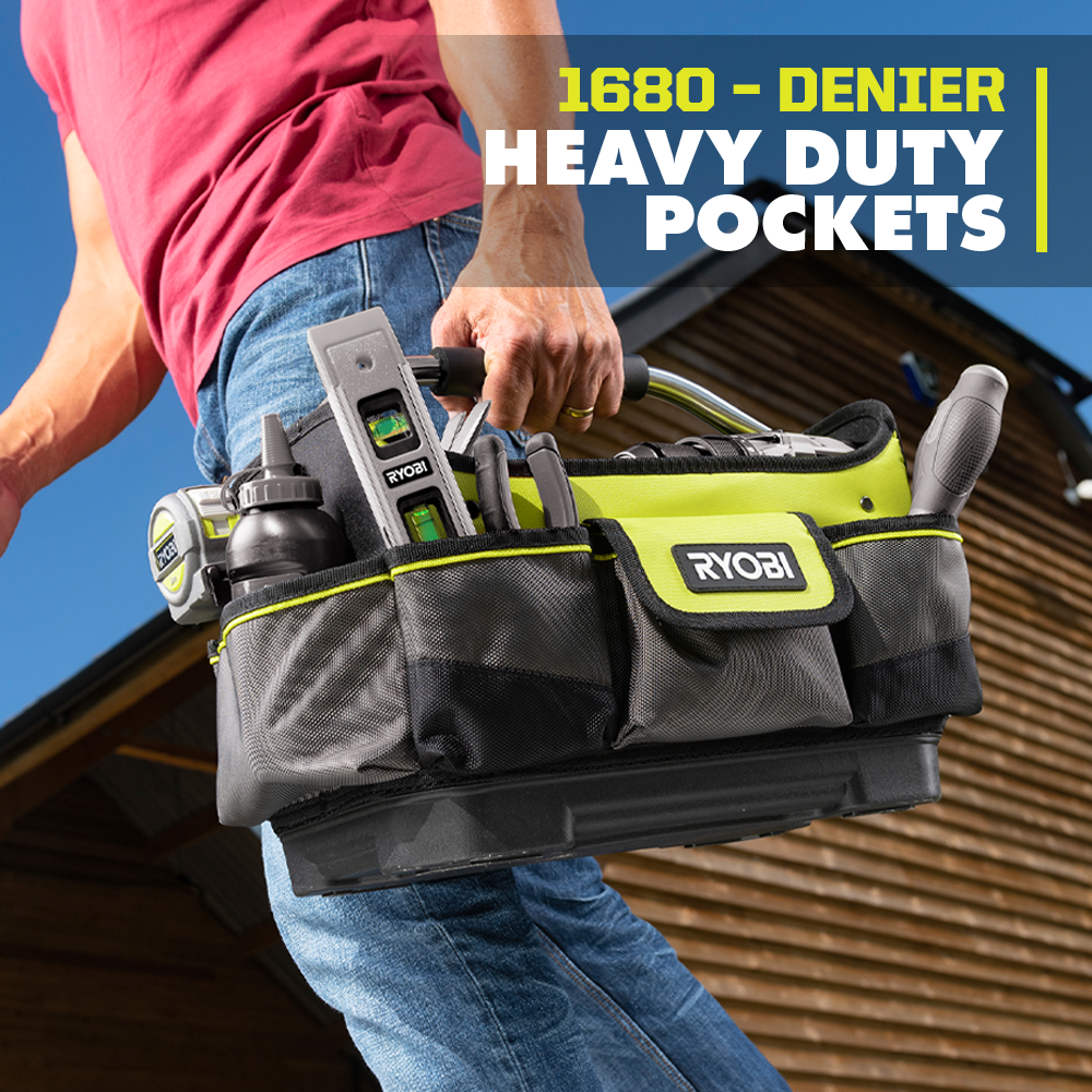 13″ TOOL TOTE | RYOBI