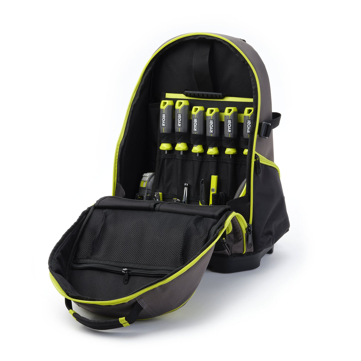 16″ BACKPACK WITH TOOL ORGANIZER | RYOBI