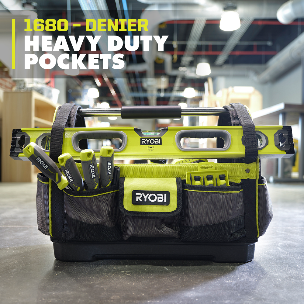 18″ TOOL TOTE | RYOBI