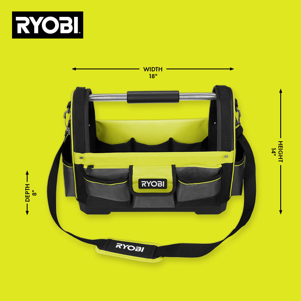 18″ TOOL TOTE | RYOBI