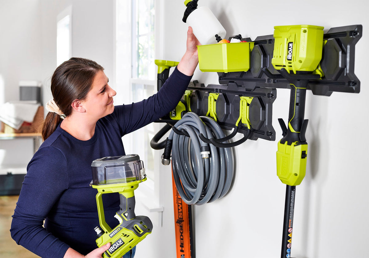 LINK 7-PIECE WALL STORAGE KIT, HEAVY DUTY WALL HOOKS | RYOBI