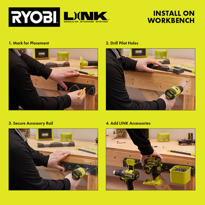 LINK ACCESSORY RAIL (2-PACK) | RYOBI