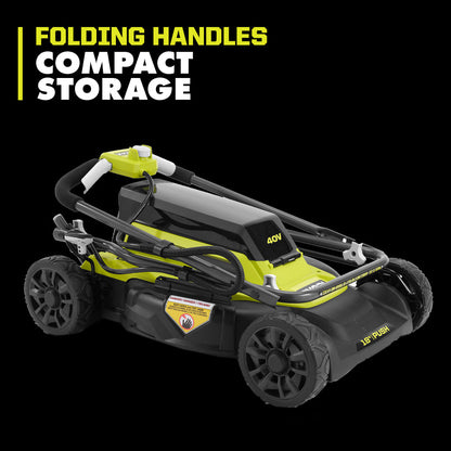 40V 18″ 2-IN-1 PUSH MOWER | RYOBI