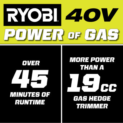 40V 24″ HEDGE TRIMMER | RYOBI