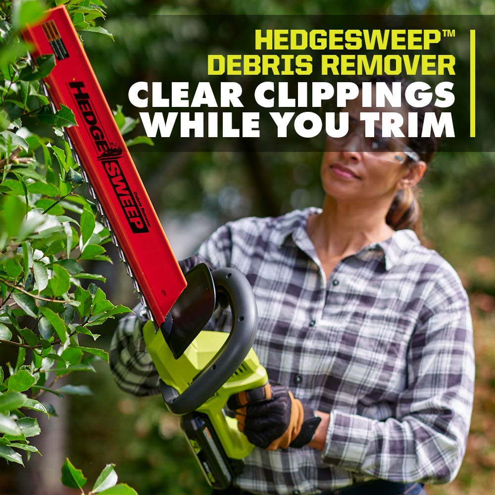 40V 24″ HEDGE TRIMMER KIT | RYOBI