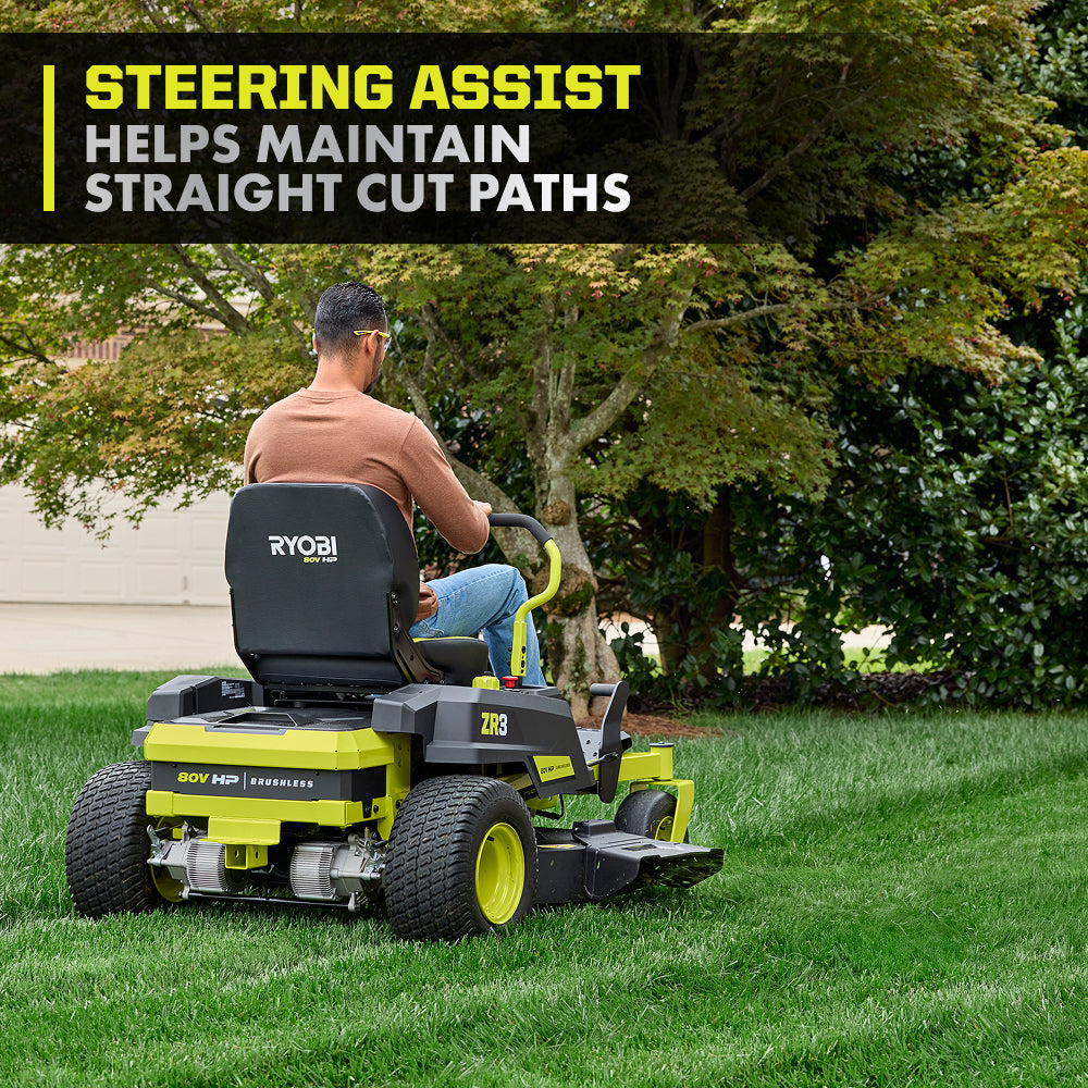 ZR3 80V HP BRUSHLESS 42?? ZERO TURN RIDING MOWER KIT | RYOBI