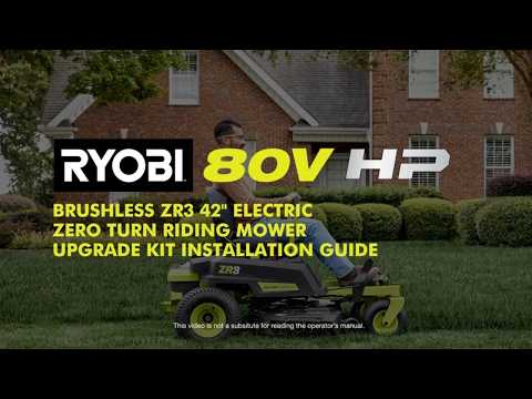 ZR3 ZTR MOWER UPGRADE KIT | RYOBI