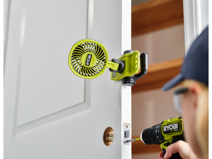 USB LITHIUM CLAMP FAN KIT | RYOBI