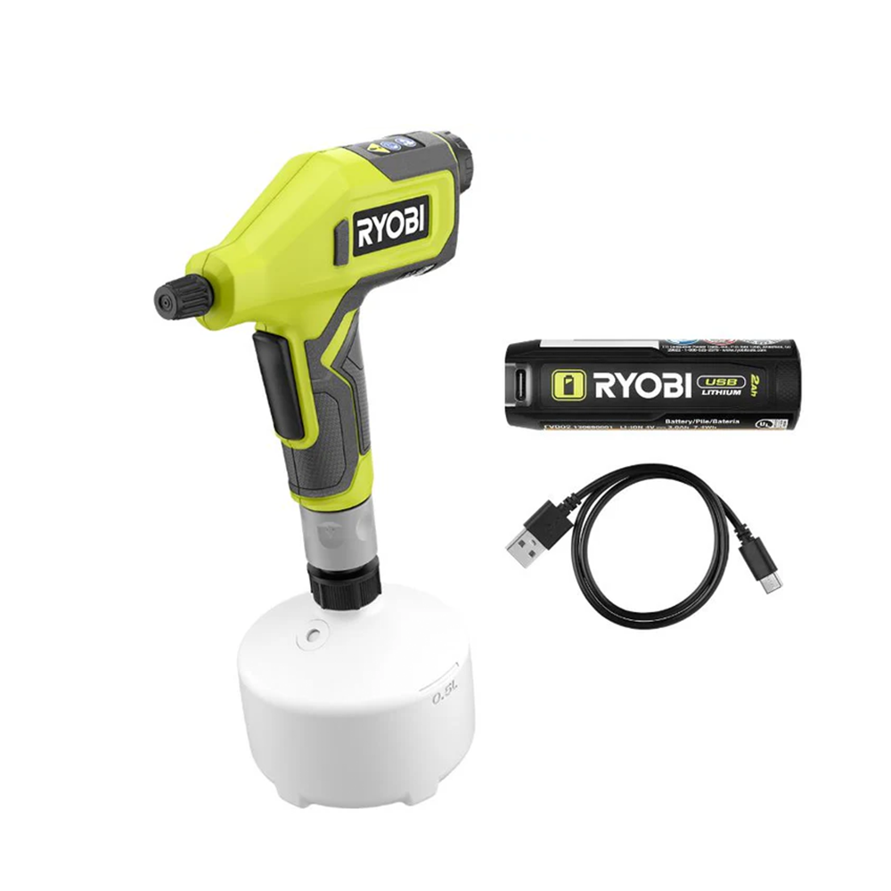 USB LITHIUM COMPACT CHEMICAL SPRAYER KIT | RYOBI