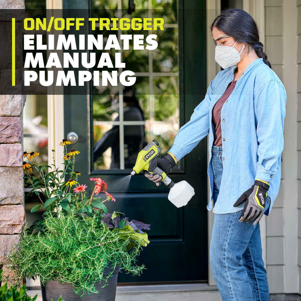 USB LITHIUM COMPACT CHEMICAL SPRAYER KIT | RYOBI